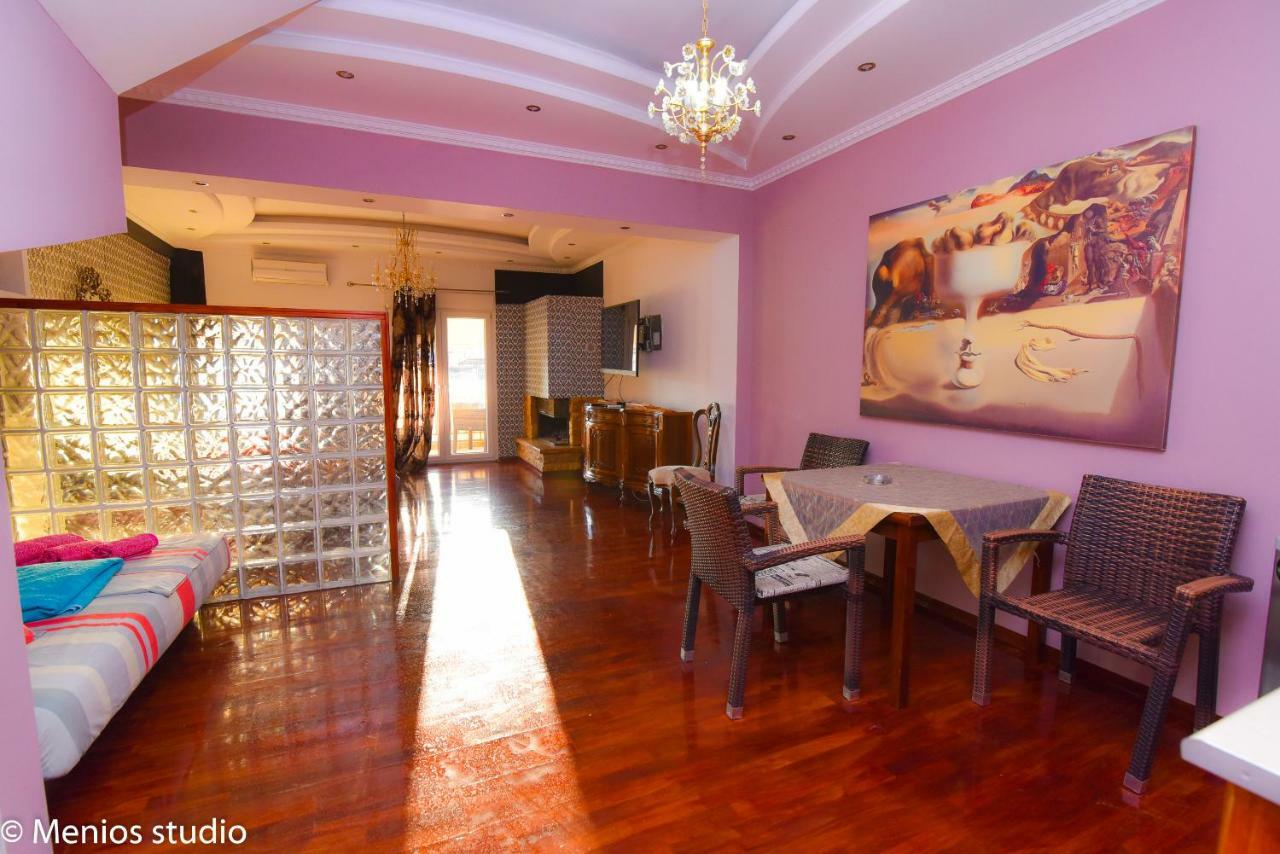 Menios Apartments And Studios Nea Kallikrateia Bagian luar foto